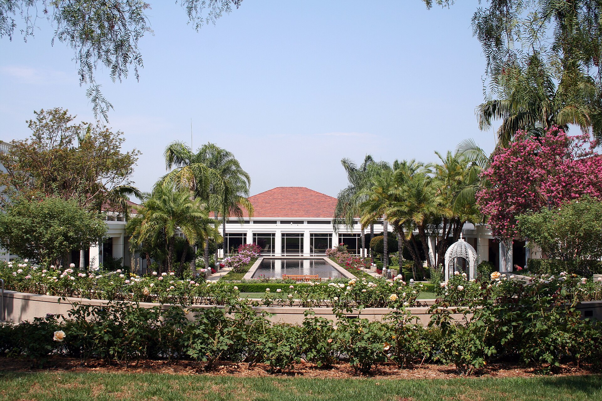 约巴林达 · Yorba Linda · 尼克松图书馆花园